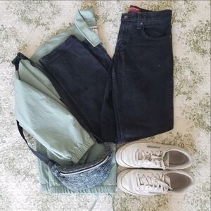 ARIZONA Black Slim Straight Leg Jeans Size 29